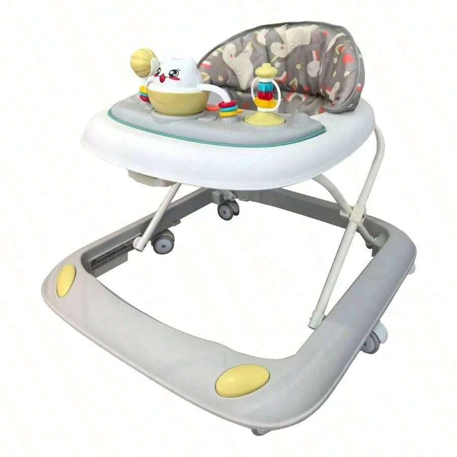 Andadera Para Bebe Uso Rudo Musical Interactiva  A035 - Gris - Ver 1