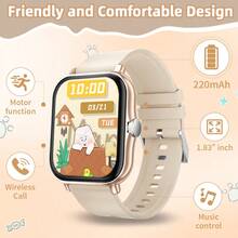 2025 Model Smart Watch, 1.83" Touchscreen, Unisex, Compatible With Android Phones, Supports Wireless Calling, Notification Alerts And Fitness Tracking