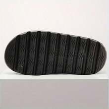 Busylion Ladies Feel Like Stepping On In Summer, Wear New EVA Material Slippers, Indoor Home Bathrooms, Non-Slip, Silent And Cute EVA Material Sandals Black - 黑色 - 查看 5