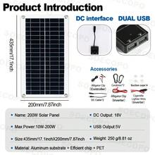 Bộ kit hệ thống năng lượng mặt trời hoàn chỉnh 10000W, chuyển đổi từ 12V sang 110V/220V, bộ điều khiển 100A, tấm pin 300W, hệ thống biến tần độc lập cho gia đình/cắm trại. - SEP-12K-D10000 - Xem 4