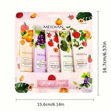 5-Piece Hand Cream Set, Moisturizing And Nourishing Dry And Cracked Hand Lotion, A Gift For Ladies NOIQ - PINK - View 11