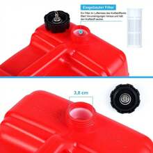 Marine Shower Pump And Oil Tank - Red - View 4