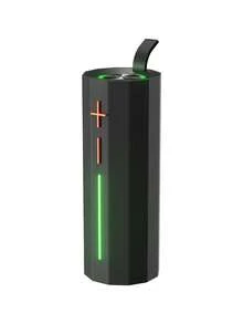 REMAX Dual 4.5" Bass Portable Bluetooth Speaker With Dynamic RGB Lights, 1800mAh Rechargeable Battery, Bluetooth 5.3 With TWS Pairing, TF Card Playback And Hidden Strap For Outdoor, Party, Cycling - WD-12 - View 14