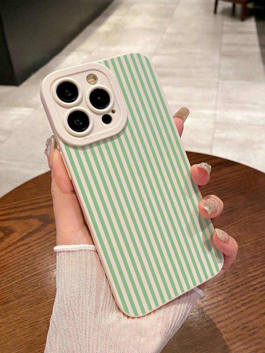 精密穿孔条纹喷绘防摔手机壳，兼容 14、14 Pro、14 Pro Max、13、13 Pro、13 Pro Max、11、11 Pro Max、12、12 Pro、12 Pro Max、XR、卡通 7/8 GES2、XS，兼容 15、15 Pro、15 Pro Max、16、16 Pro、16 Pro Max，兼容 Redmi 手机保护壳，国际版，非国内版 - 彩色 - 查看 1