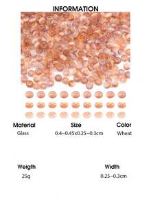 438pcs Set Imitation Cat Eye Glass Seed Beads, Round Shape, Bi-Color, Wheat/Lilac Purple/Cornflower Blue/Camel/Turquoise, Size: 4~4.5x2.5~3mm, Hole: 1.2~1.5mm - Rondelle - View 12