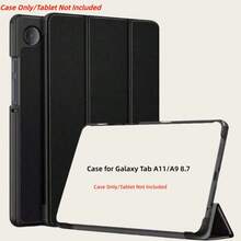 适用于三星 Galaxy Tab A11/A9 8.7 英寸平板电脑的保护套，带阅读器保护套，2025 新款，平板电脑三折支架（不含平板电脑） - 彩色 - 查看 14