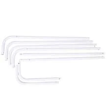 Arco Fútbol Portátil Y Montable Exterior 182x122x60cm - Blanco - Ver 5