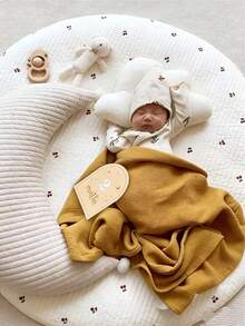 木质星空主题可替换里程碑卡片套装 - 我的第一个年头里程碑标记，宝宝每月星星里程碑标记，波西米亚风每月里程碑拍照道具，男女宝宝通用，星月装饰 - 木質色 - 查看 5