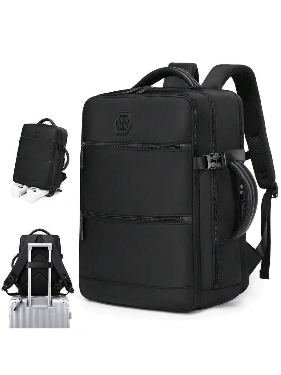 Large Capacity Lightweight Travel Backpack, Business Travel Carry-On Luggage Bag, Hiking Backpack, High School/College Student Backpack, Unisex Multi-Function Backpack - Multicolor - View 1