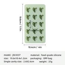 Silicone Heart Shaped Cake Baking Mold, Valentine's Day Chocolate Mold - Multicolor - View 9