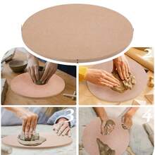 手工陶艺底板木板雕塑底板，用于粘土干燥，DIY粘土雕塑和陶艺工艺用品，适合艺术家和爱好者 - 彩色 - 查看 1