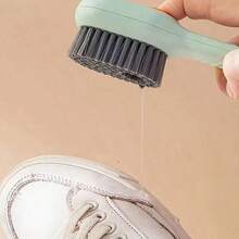 1pc Multi-Functional Brush - Ideal For Cleaning Shoes Without Damaging Them - Multicolor - View 5