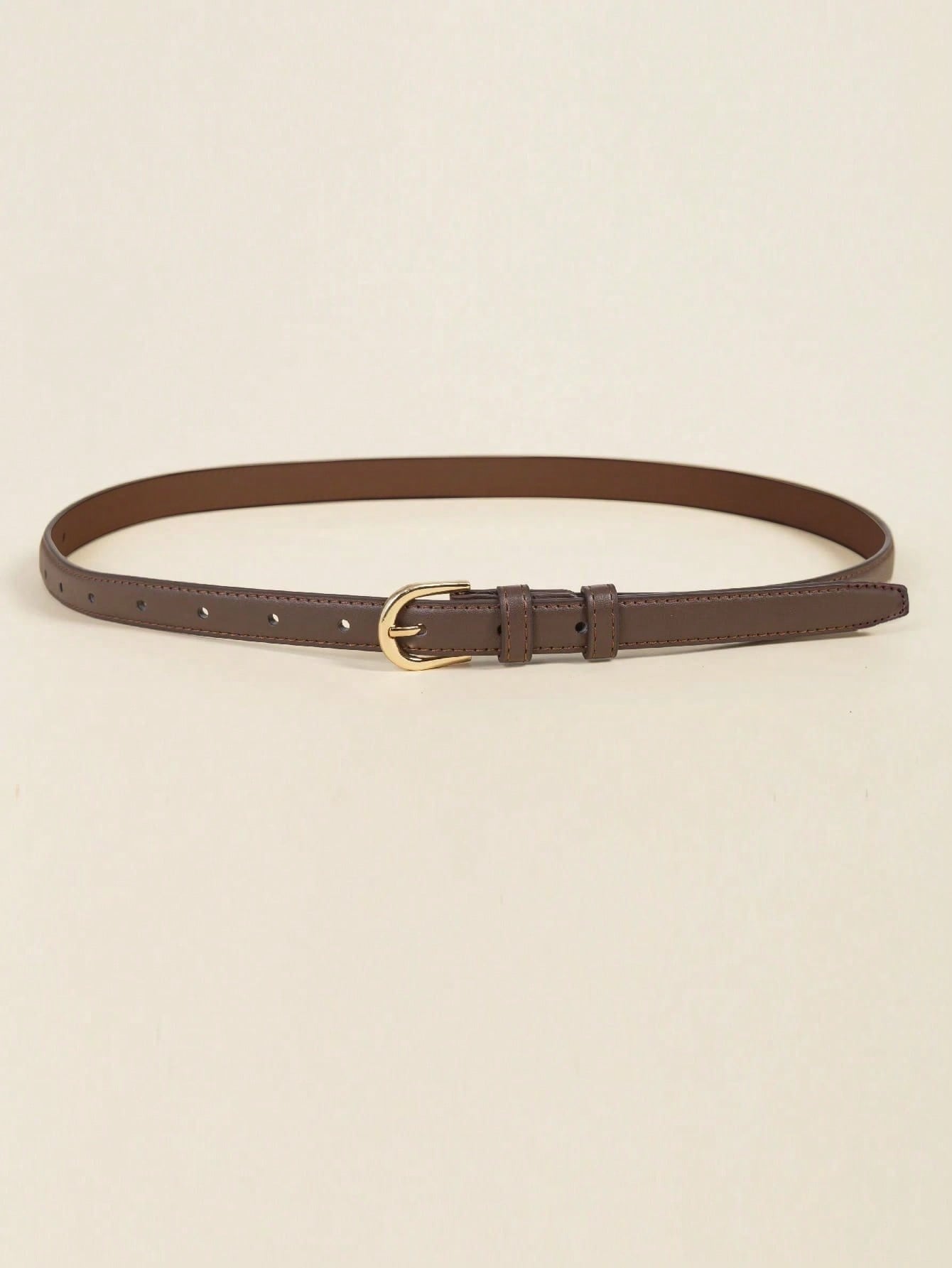 Adjustable square buckle belt