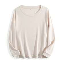 2026 Women's Sweatshirt Women's Crew Neck Sweatshirt Halloween Christmas Thanksgiving New Year Gift - Red Horse Horse Year 2026 Chinese New Year Sweatshirt Golden Floral Design Festival Lunar Holiday Gift Casual Comfortable Winter Wear - Autumn & Winter Couple Style,"Horse To Success" Casual Cotton Long Sleeve Crewneck Sweatshirt - 杏色 - 查看 10