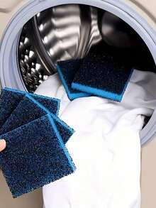 可重复使用的洗衣机绒毛清除器 - 强力粘合剂，宠物毛发收集器，防毛发清洁工具 - 彩色 - 查看 7