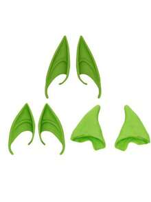 Silicone Fairy Ears, Cosplay Angel Ear Prosthetics, Perfect For Masquerade Balls And Parties - Multicolor - View 3