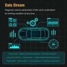 Equipo de prueba de automóviles Escáner Bluetooth OBD2 para iPhone, Android y Windows - Negro - Ver 5