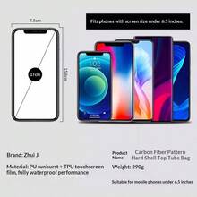 1PC Mountain Bike Road Bike Riding Double-Sided Bag Hard Shell Waterproof Large Capacity Storage Phone Touch Screen Bike Front Beam Bag - Multicolor - View 4