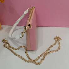 Fashionable And Versatile Crossbody Small Square Single Shoulder Chain Crossbody Women's Bag - 粉色 - 查看 2