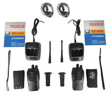 Walkie-talkies portátiles de alta potencia, larga duración de la batería, reducción de ruido inteligente, a prueba de golpes y caídas, para viajes autónomos al aire libre (paquete de 12) - Negro - Ver 4