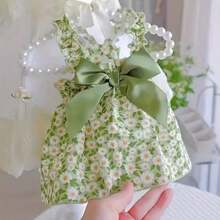 Small Dog Summer Princess Strap Dress, Pet Apparel For Small/Medium Dogs - Multicolor - View 17