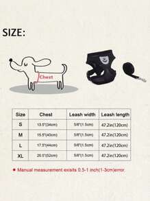 PETSIN Pet Harnesses - Hitam - View 4