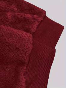 Women's Autumn And Winter Warm Loose Thickened Plush Zip-Up Top, Multi-Color Spliced Imitation Lamb Wool Hooded Coat,Color Block Striped Plush Warm Hooded Coat,Women Casual Fluffy Fleece Zip Up Winter Jacket, Patchwork Fuzzy Warm Hooded Outerwear,Soft Plush Color Block Hooded Winter Coat,Cozy Thick Fleece Striped Warm Jacket,Winter Warm Fluffy Color Block Zip Up Coat, - Đỏ - Xem 6