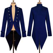 Men Cosplay Clothing - Blue - View 1