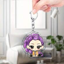 1pc KPOP Witch Hunt Squad Acrylic Keychain Pendant, Cute Decoration For Student Backpack, High-Quality Small Gift, Concert Souvenir - Multicolor - View 5