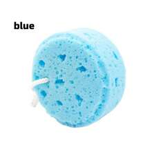 1pc Bathroom Round Hanging Mesh Bath Sponge, Kids Bath Sponge, Loofah Shower Scrubber - Multicolor - View 6