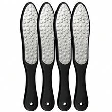 ANDVICTORY 2/4Pcs Foot Heel File Stainless Steel Metal Callus Remover Double Sided Foot ScraperProfessional For Wet Or Dry Skin Pedicure Tool - Multicolor - View 6