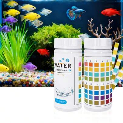 100 que thử pH, thang đo 0-14, dùng để kiểm tra độ axit của nước, mỹ phẩm và đất.