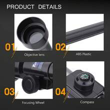 High-Definition Astronomical Telescope For Children | Beginner Telescope For Observing The Moon And Stars | STEM Educational Toy For Young Astronomers | Portable And Easy-To-Set-Up Telescope, Ideal Gift For Boys And Girls