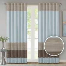 Park - Cortina de ventana MP40-2223 azul - Azul - Ver 4