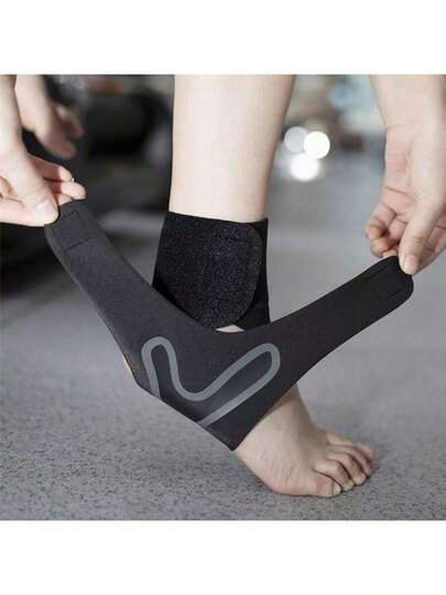 1pc Ankle Brace Compression Sleeve, Ankle Joint Stabilizer Protector, Unisex Sports Support