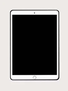 Eid Mubarak Crescent Moon, Star, Islamic Lantern, Geometric Pattern Matte Shockproof IPad Case, Tablet Accessories, Religious Gifts, Compatible With IPad 10th Generation/IPad A16/Kindle/IPad 11th Generation - Black - View 8