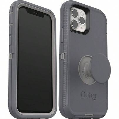 + - Funda para 11 Pro no 11/11 Pro Embalaje no minorista, Color Gris aullador