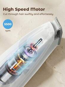 PETSIN Removedor de pelo de mascota portátil de diseño minimalista - Blanco - Ver 5