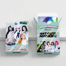 Bộ sưu tập ảnh 124/92 tấm "NOT CUTE ANYMORE" (Không còn dễ thương nữa), bao gồm ảnh Lomo, ảnh sưu tập hologram, sticker, ảnh hai mặt độ phân giải cao và bookmark. - Nhiều màu - Xem 5