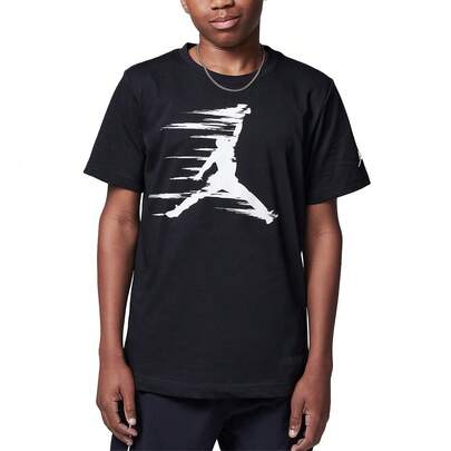 Nike Camiseta deportiva casual de manga corta con estampado de Jordan