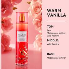 Wish 20 Varieties Of Women's Body Mist Perfume Spray, 8 Fl.Oz Long-Lasting Floral Fruity Spray With Non-Greasy Alcohol-Based Formula. Suitable For Hair & Body, Ideal For Parties, Dates & Gifting. Lightweight And Smooth Application.Valentine's Day Gift - 溫暖的香草 - 查看 8