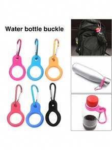 1 cái móc treo bình nước thể thao ngoài trời, giá đỡ đồ uống bền chắc, cũng có thể được sử dụng như móc leo núi di động và kẹp bình nước chạy bộ giải trí, phụ kiện ba lô thiết thực và quà tặng Giáng sinh, giá đỡ bình nước leo núi, móc khóa leo núi, chạy bộ, móc treo bình nước thể thao ngoài trời, dụng cụ kẹp bình nước bằng silicon - Nhiều màu - Xem 9