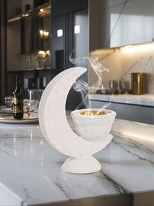 This Resin Incense Burner Features A Simple, Three-Dimensional Geometric Design, Suitable For Home Decor, Holiday Decor, Office Decor, And Aromatherapy. It Also Makes An Ideal Gift For Friends, Ladies, Winter, Or Weddings. - Multicolor - View 9