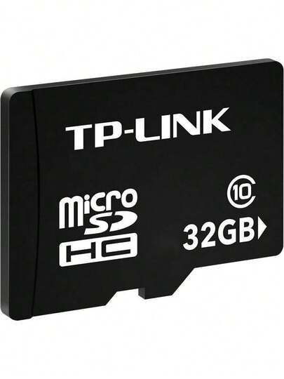 tp-link Professional Surveillance Memory Card, Stable 24/7 Operation, Class 10 High-Speed Performance, Low Power Consumption, Wear-Resistant, Supports Continuous Recording, Enhanced Durability And Data Integrity. TL-SD32