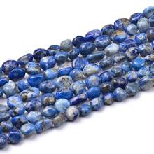 1串天然宝石月光石虎眼石黄水晶珠子，优质散珠，适用于珠宝制作、DIY工艺品和疗愈水晶 - 彩色 - 查看 19