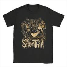 Men's Horror Game Silent Hill F T Shirt Hinako Shimizu Cotton Clothing Novelty Short Sleeve Crew Neck Tees Summer T-Shirt - 黑色 - 查看 10