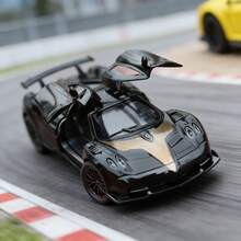 Alloy Die-Cast Toy Car Model Three-Door Vintage Sports Car – Retro Racing Collectible Vehicle With Smooth Pull-Back Action, Detailed Interior And Classic Body Design, Durable Mini Metal Car For Kids And Collectors – Ideal Christmas Gift, Holiday Stocking Stuffer, Party Favor, Home Display Decor, Classroom Rewards, Birthday Surprise And Everyday Racing Play - Multicolor - View 4