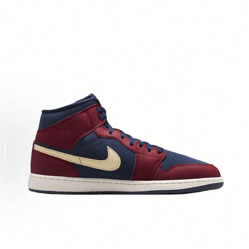 Nike Air Jordan 1 Mid SE 男士休闲运动鞋 IO7449-600 - 顏色 - 查看 1