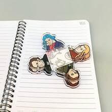 1pc/4pcs Musician Sheet Music Clips Acrylic Mini Clips For Music Lovers, Essential Mini Sheet Music Holders For Classical Musicians. Cute Musical Note Stationery With Mozart And Schubert Designs. Transparent Sheet Music Clips, Piano And Guitar Score