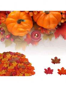 50/150 lá phong nhân tạo, trang trí mùa thu cho nhà cửa, đám cưới, nhà hàng, phòng ngủ, ngày lễ, tiệc sinh nhật, phông nền địa điểm tổ chức đám cưới. - Nhiều màu - Xem 5